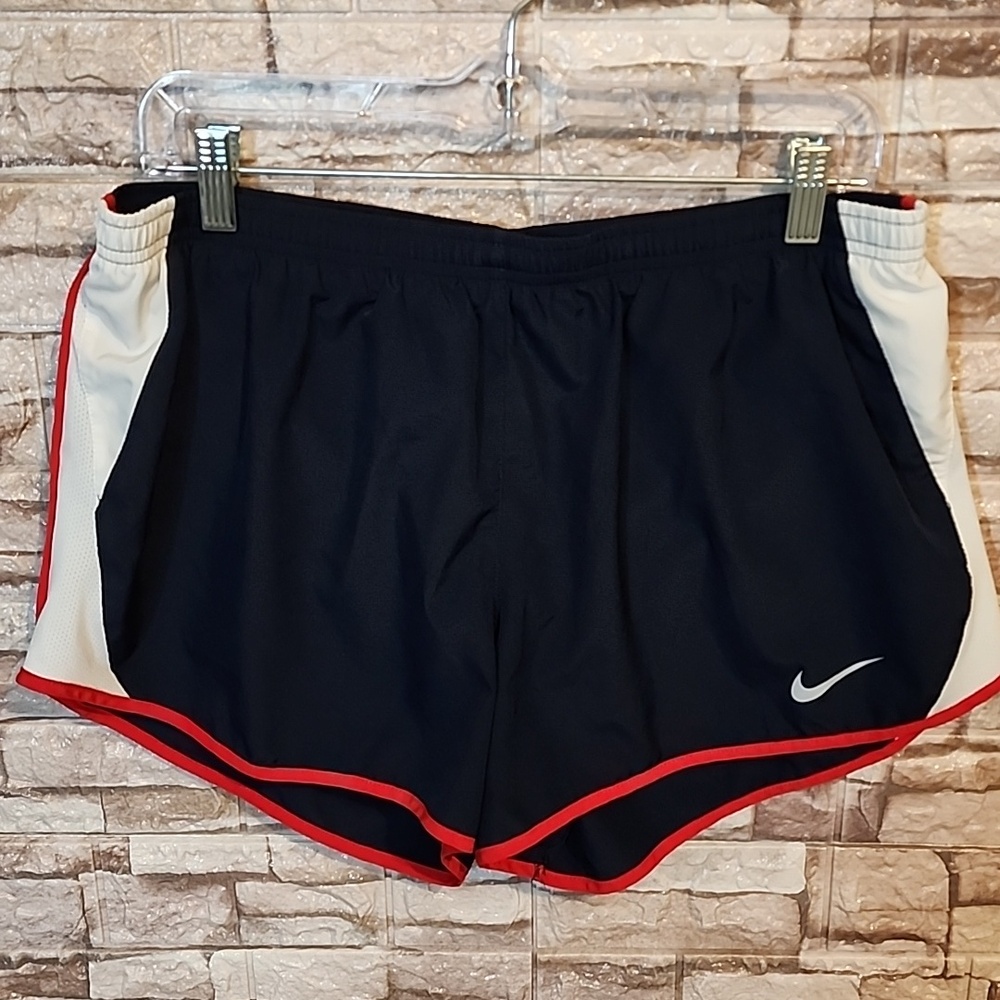 Nike Dri Fit  Navy Blue Athletic Shorts